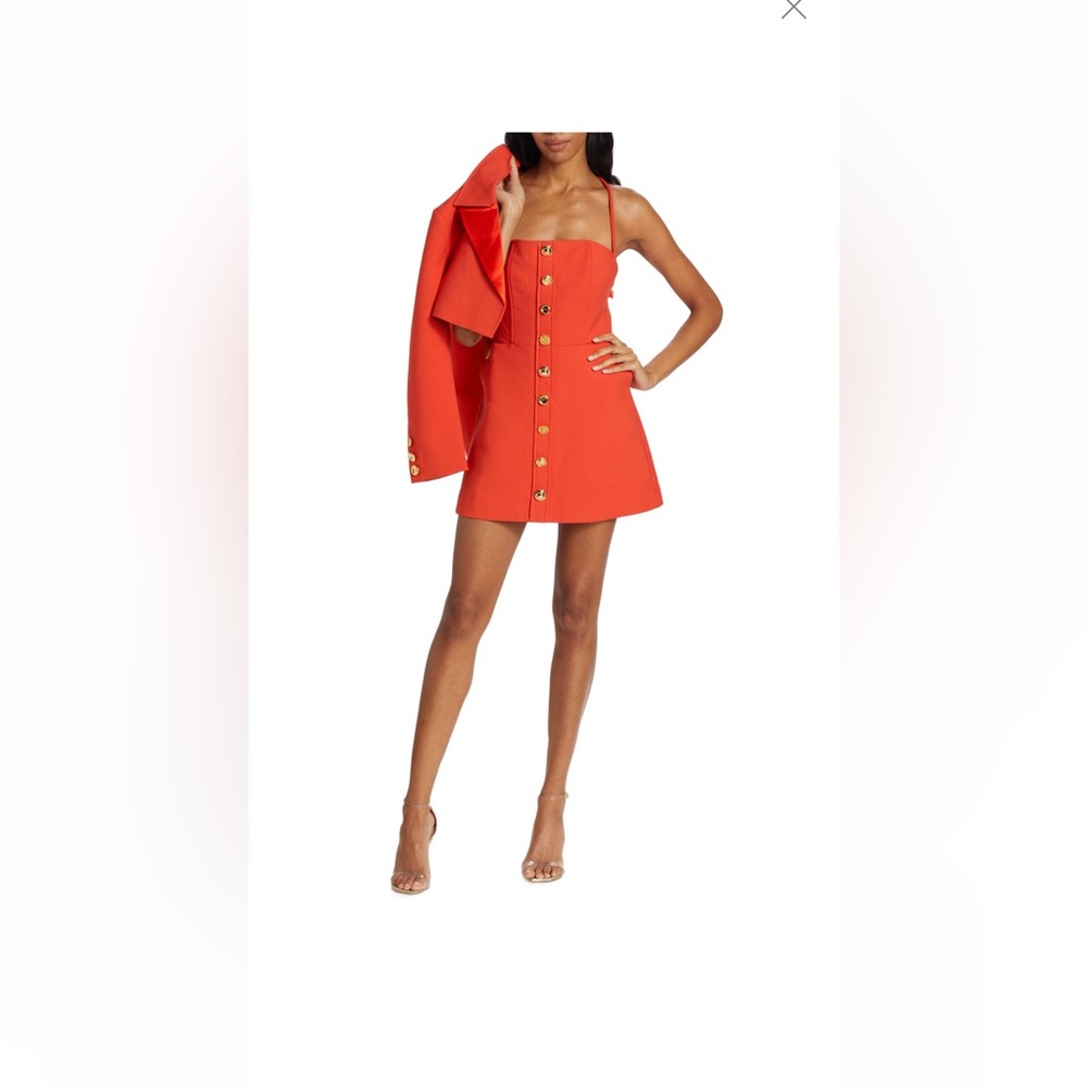 HARBISON's Equinox bouclé minidress